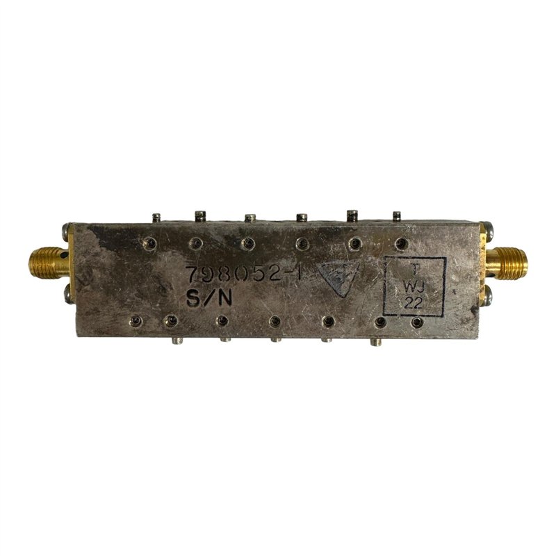 798052-1 RF Microwave Coaxial Filter Bandpass BPF 8570-12000Mhz SMA(f)