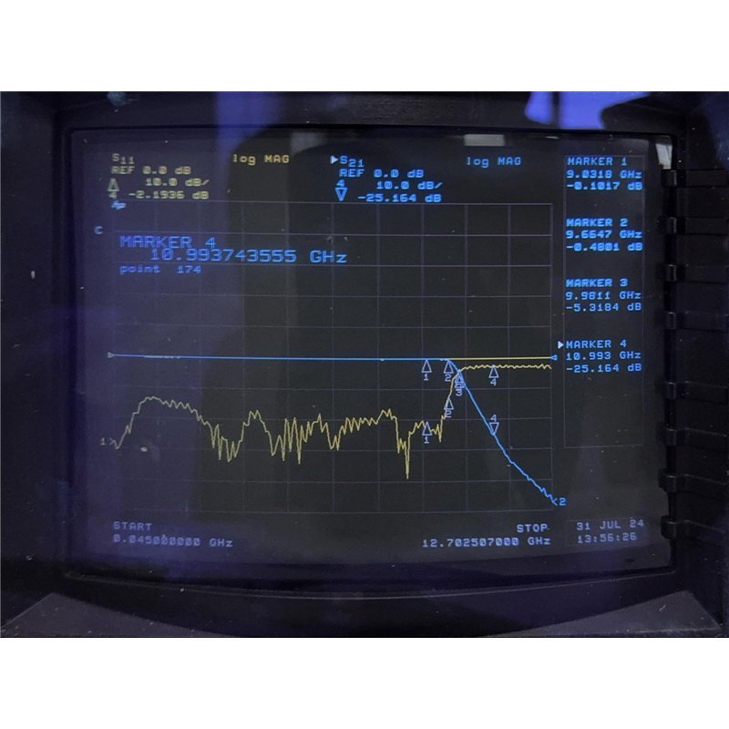 LA-90N Microlab FXR RF Microwave Coaxial Low Pass Filter 9000Mhz N Type