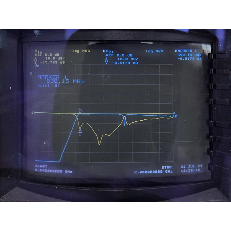 HC07N Microlab FXR RF Microwave Coaxial High Pass Filter 700Mhz N Type