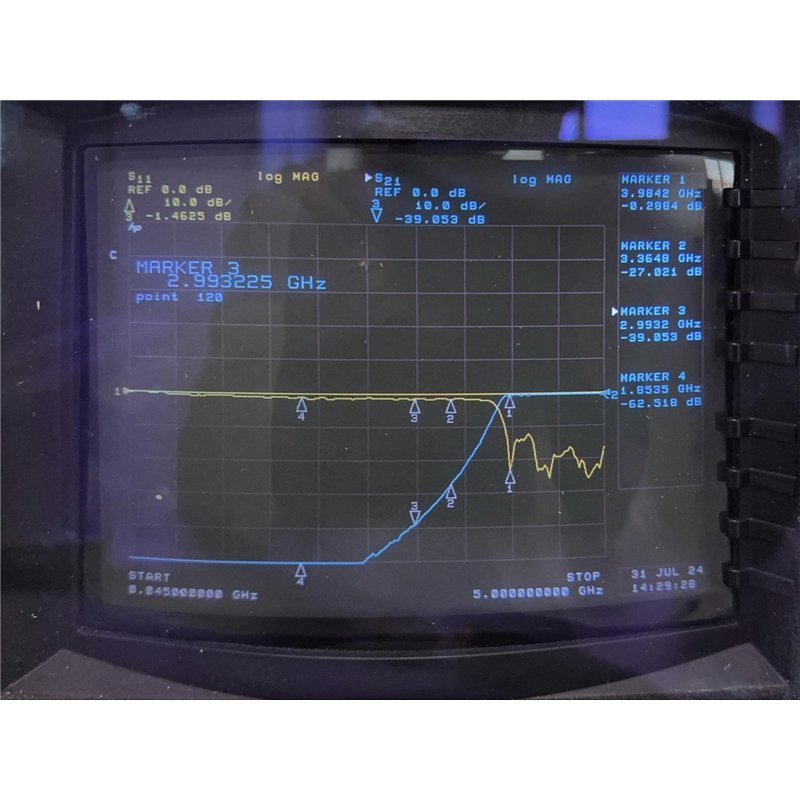 HA-40N Microlab FXR RF Microwave Coaxial High Pass Filter 4000Mhz N Type