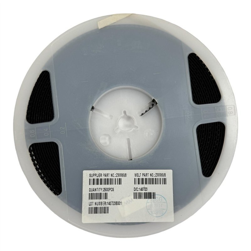 ZMM6V8 Diotec Zener Diode SMD SOD-80 6.8V 0.5W 5% QTY:2500