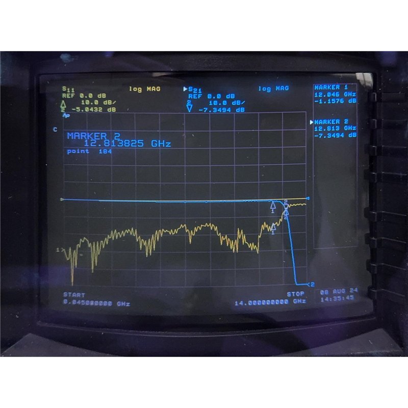 SL022 Filtronic RF Coaxial Lowpass Filter 12Ghz 12000Mhz SMA