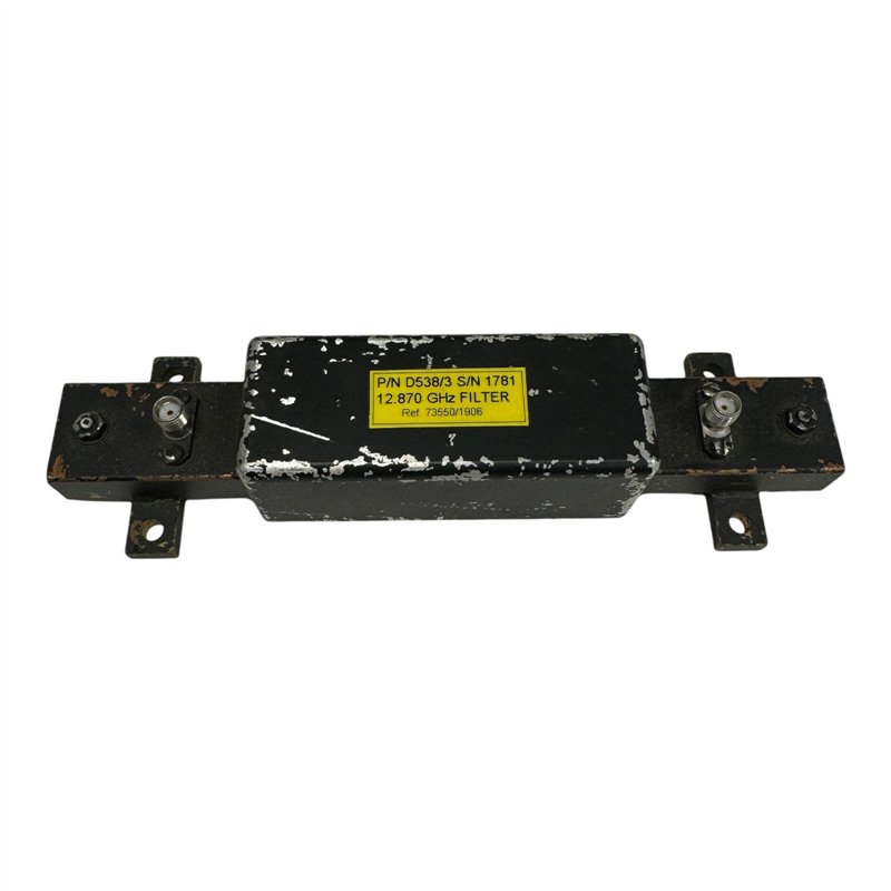 D538/3 Microwave RF Coaxial Bandpass Filter 12870Mhz