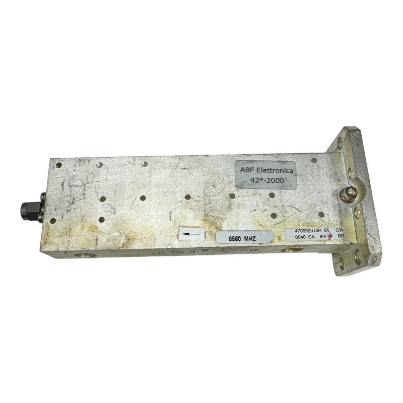 Waveguide Bandpass Filter WR-137 to SMA 6555-6600Mhz CF 6580Mhz