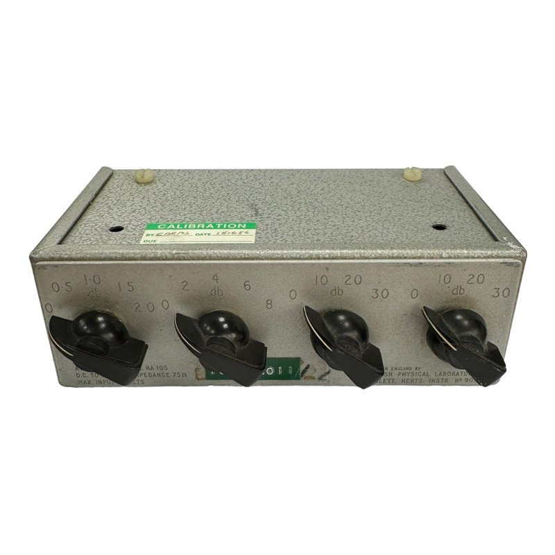 RA105 Variable Attenuator DC-100Mhz 75Ohms BNC