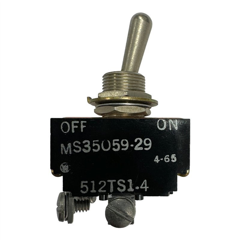 MS35059-29 512TS1-4 Microswitch Control Switch DPST 5930-00-685-9520