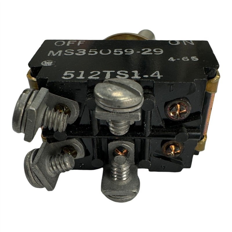 MS35059-29 512TS1-4 Microswitch Control Switch DPST 5930-00-685-9520