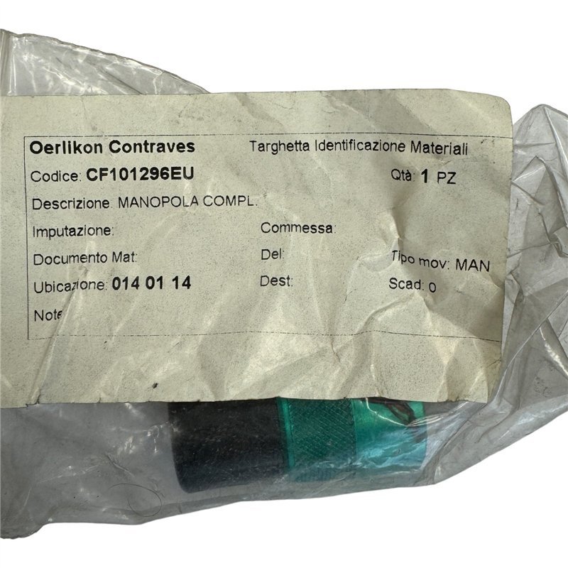 T CF 101 296 EU CF101296EU Oerlikon Contraves Manopola Compl 1290-21-907-1109