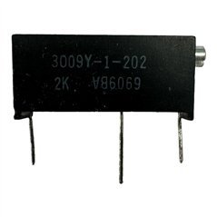 3009Y-1-202 Bourns Potentiometer Trimmer Multiturn 2 kohm 2K