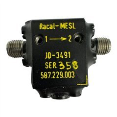 JO-3491 Racal Mesl Coaxial Isolator 11000-18000Mhz Loss: 1db Vswr -16db Isol -24db SMA