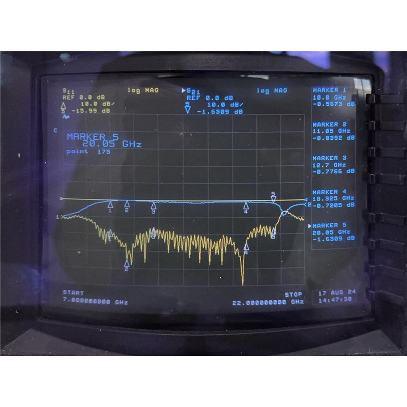 JO-3491 Racal Mesl Coaxial Isolator 11000-18000Mhz Loss: 1db Vswr -16db Isol -24db SMA