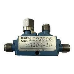 C3206-10 MAC Directional Coupler SMA 7000-12400Mhz 10db SMA 5985-01-208-8701