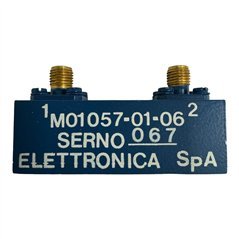 M01057-01-06 Elettronica Spa RF Coaxial Bandpass Filter 10600-14000Mhz SMA(f)