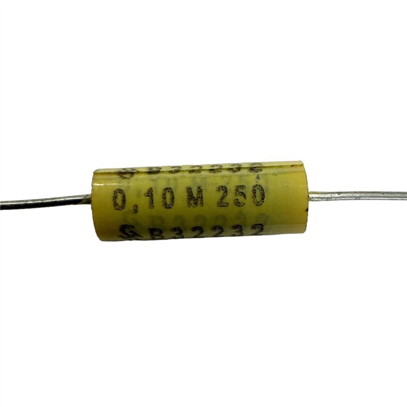 B32232 Siemens Film Capacitor Axial 0.10uf 250V MKT 14x5mm