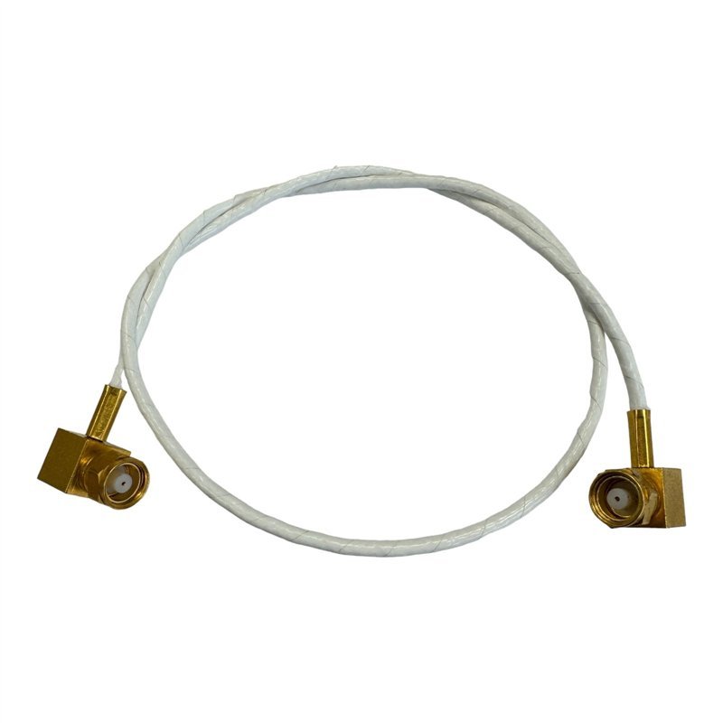 Coaxial Jumper Cable mini-TNC Reverse Polarity 75 Ohm Connectors Length:44cm