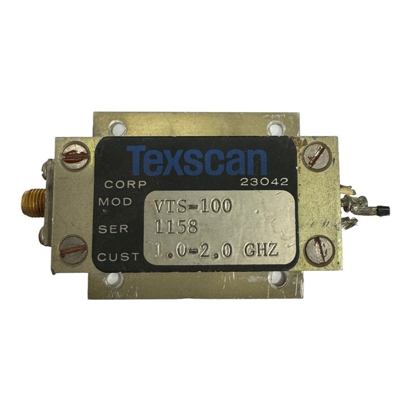 VTS100 Texscan Voltage Control Oscillator 1000-2000Mhz Ctrl 0-40V Supply -18V 5955-00-267-8072