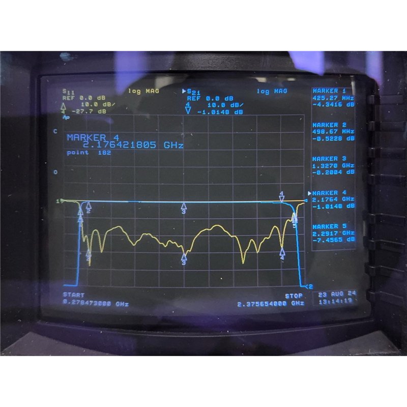 SB036 Filtronic Bandpass Filter BPF SMA 500-2100Mhz