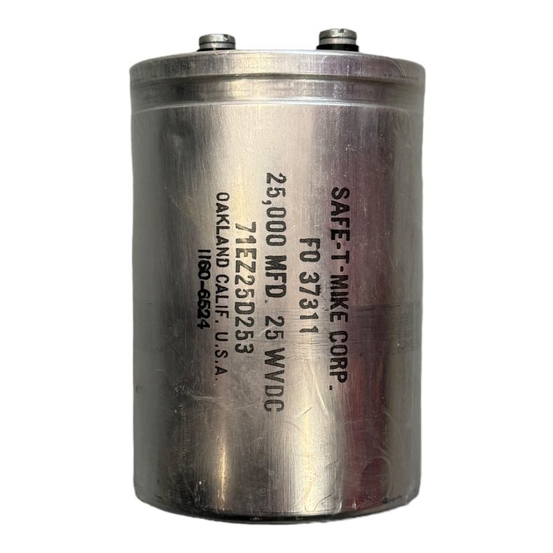 71EZ25D253 Safe T Mike Corp Electrolytic Capacitor Screw 25000uf 25V