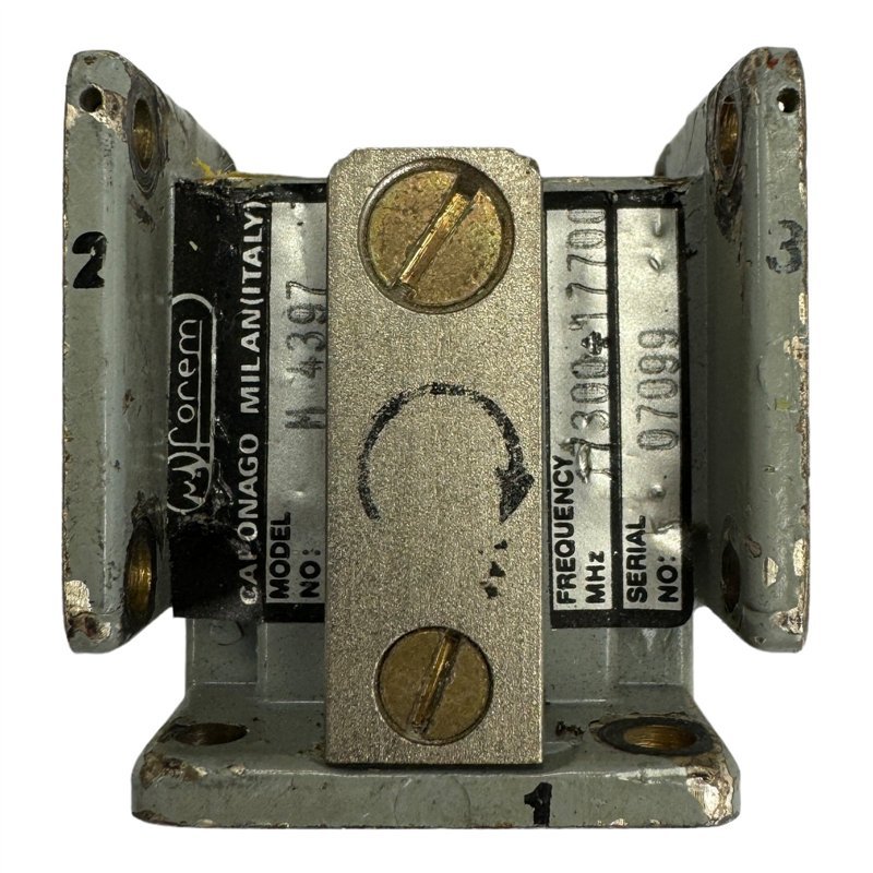 M4397 Forem Waveguide Circulator WR62 WR-62 7300-7700Mhz