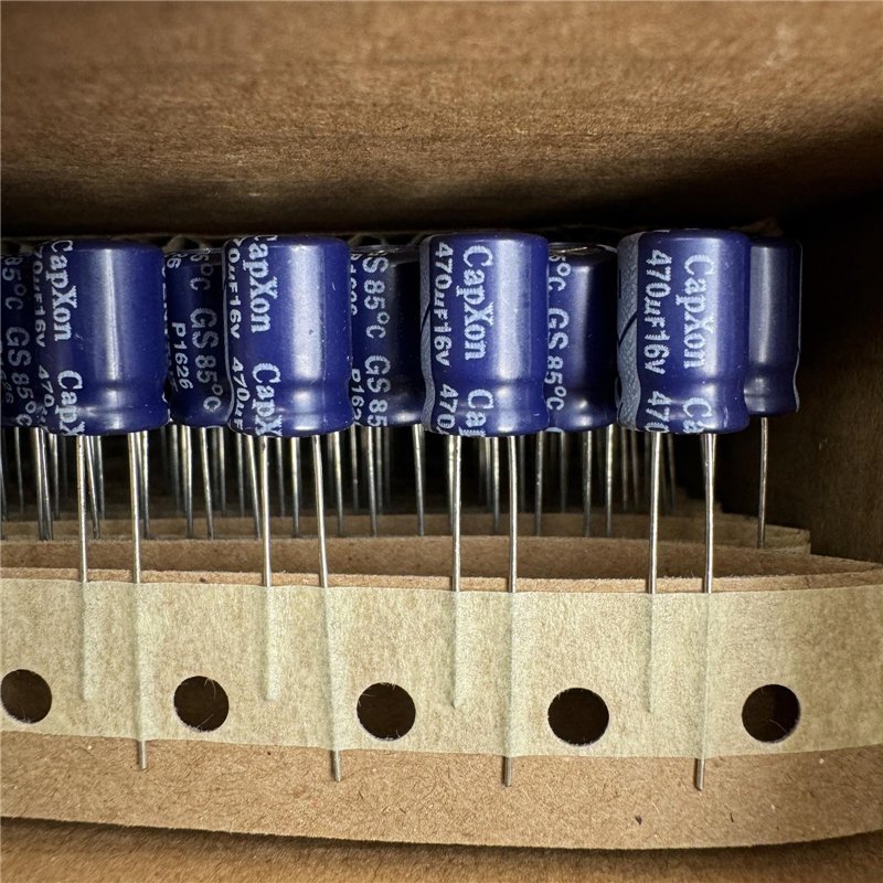GS471M016F115ETD Capxon Electrolytic Capacitor 470uf 16V 8x11.5mm 85c QTY:800