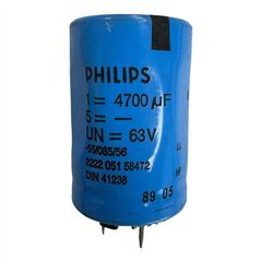222205158472 Philips Capacitor Snap In Radial 4700uF 63V 50x30mm