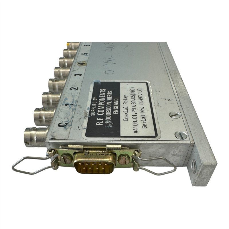 A4108.01.28D.80.05 (AB0) RF Components Coaxial Switch 8 Way BNC (f)