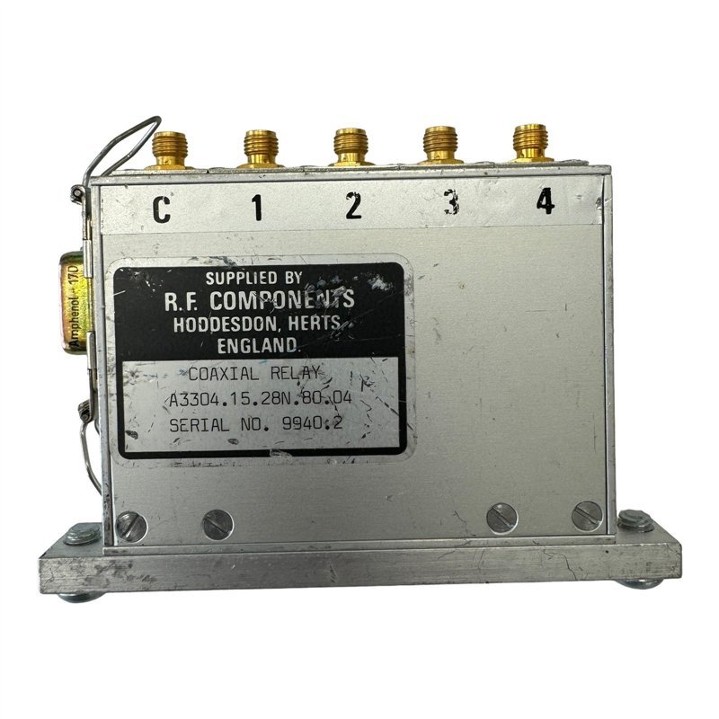 A3304.15.28N.80.04 R.F. Components Coaxial Switch 4 Way SMA