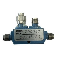 C3205-20 MAC Directional Coupler SMA 4000-8000Mhz 20db SMA 5985-01-253-6323