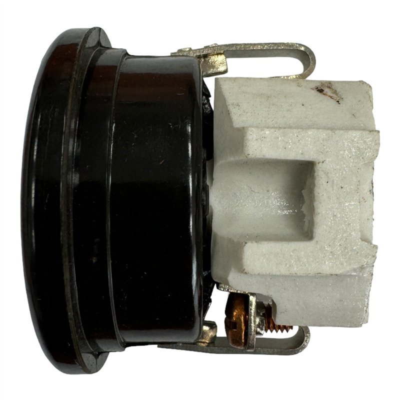 SEL Porcelain Ceramic Surface Mounted Socket EU Power Outlet Mil Spec