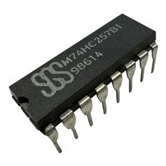 M74HC257 B1 SGS Integrated Circuit Quad 2 Channel Multiplexer (3-State)