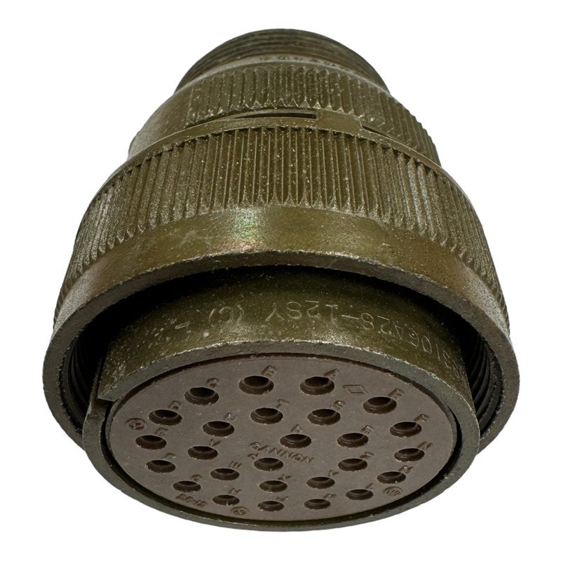 MS3106A28-12SY (C) Cannon Mil Spec Circular Connector 5935-01-077-5857