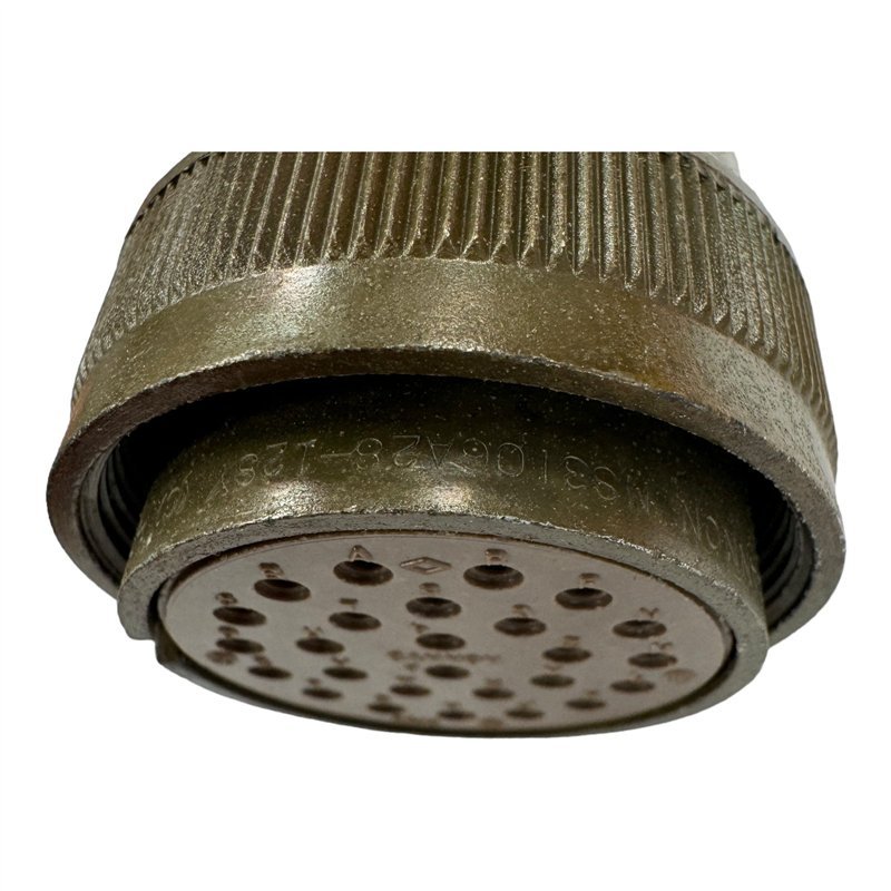MS3106A28-12SY (C) Cannon Mil Spec Circular Connector 5935-01-077-5857