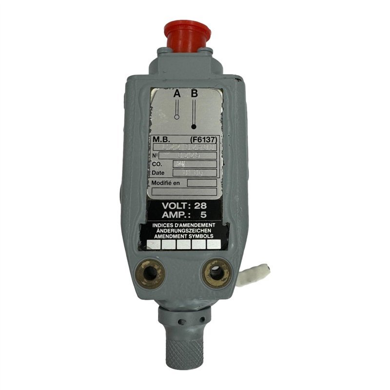 C22102500 MBD F6137 Switch Avionics 28V 5A 5930-14-452-6547