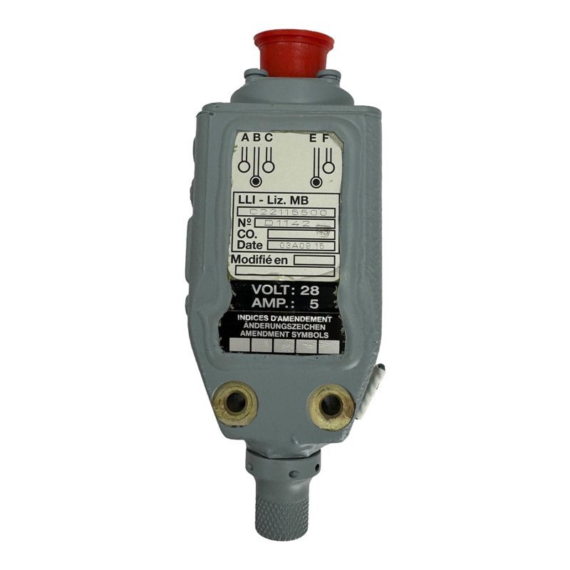 C22115500 MBD F6137 Switch Avionics 28V 5A 5930-14-417-1791