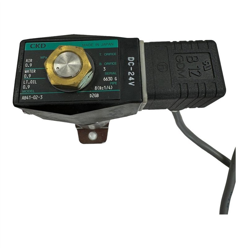 AB41-02-3 DC-24V CKD Solenoid Valve