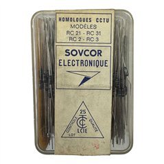 RC Sovcor High Precision Metal Film Resistor 5.9 kohms 5K9 1/4W 2% QTY:500
