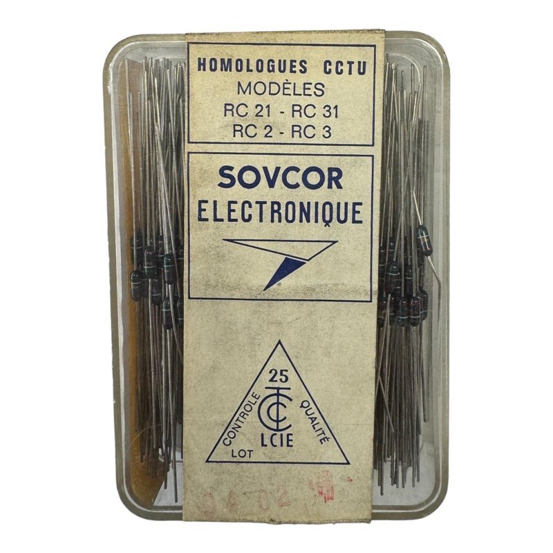 RC Sovcor High Precision Metal Film Resistor 5.9 kohms 5K9 1/4W 2% QTY:500