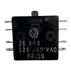 26-804 Licon Microswitch DPDT-DB Sub-Miniature Switch 5930-99-757-8350