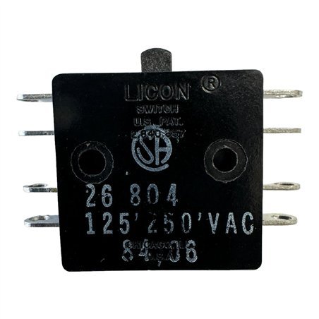 26-804 Licon Microswitch DPDT-DB Sub-Miniature Switch 5930-99-757-8350