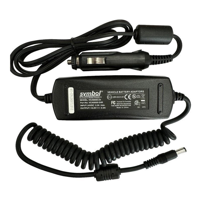 VCA9000-24R Symbol Auto Charge Cable for MC90XX, MC9190, MC92XX, 24 Volt (Requires ADP9000-100R)