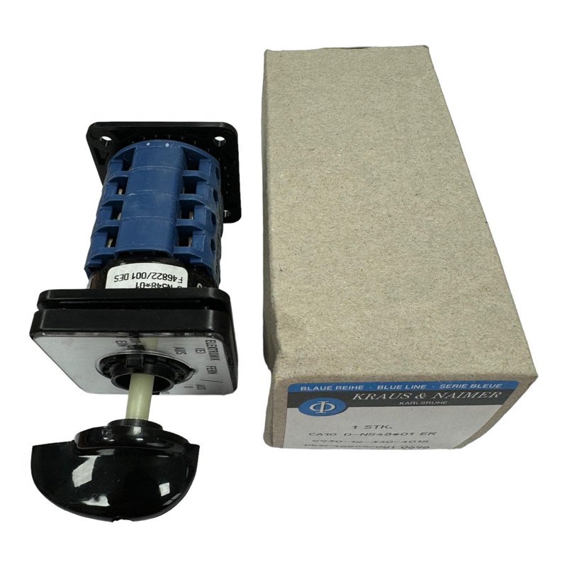 CA10 F46822/001 DES Kraus & Naimer Rotary Switch Screw Terminal 5930-12-330-4018