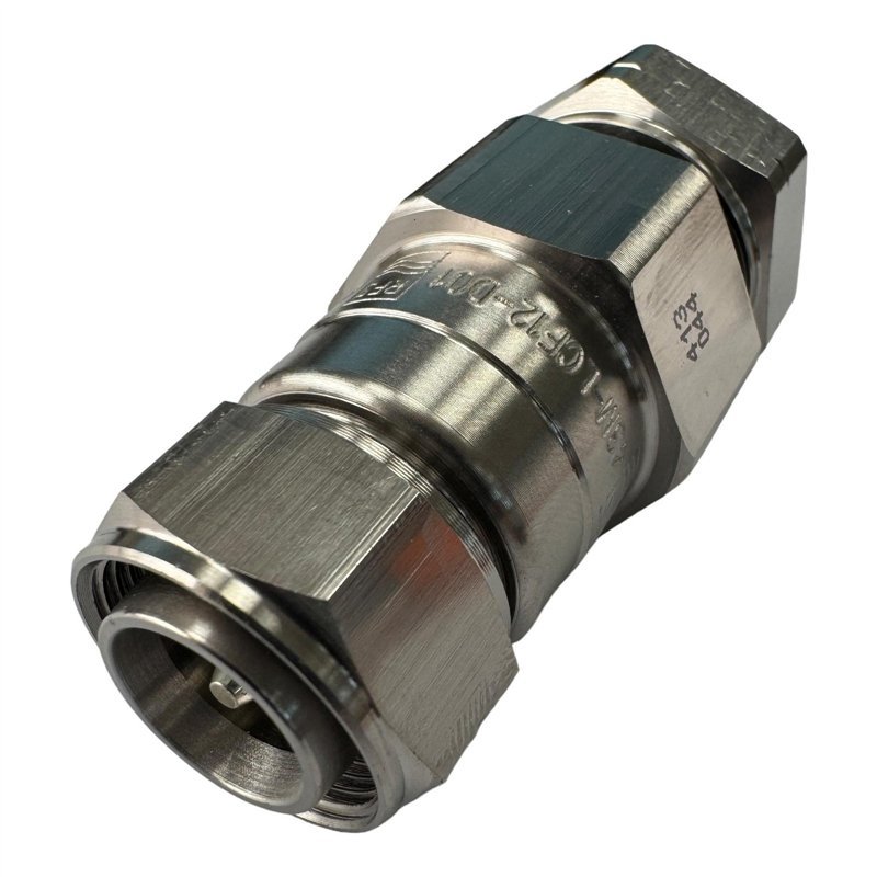 43M-LCF12-D01 RFS Connector 4.3-10 Male for 1/2" Heliax Cable