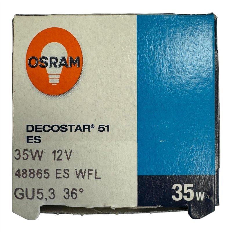 48865 Osram Decostar 51 Halogen Lamp GU5.3 35W 12V 36°