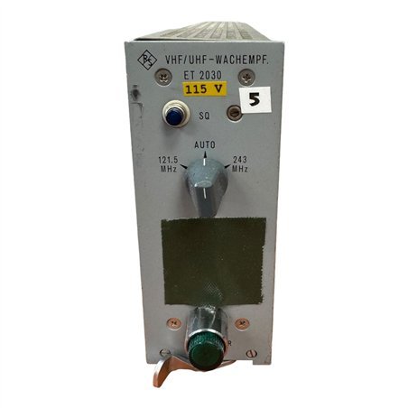 ET2030 R&S Rohde & Schwarz VHF UHF Receiver Module *Parts or Repair*