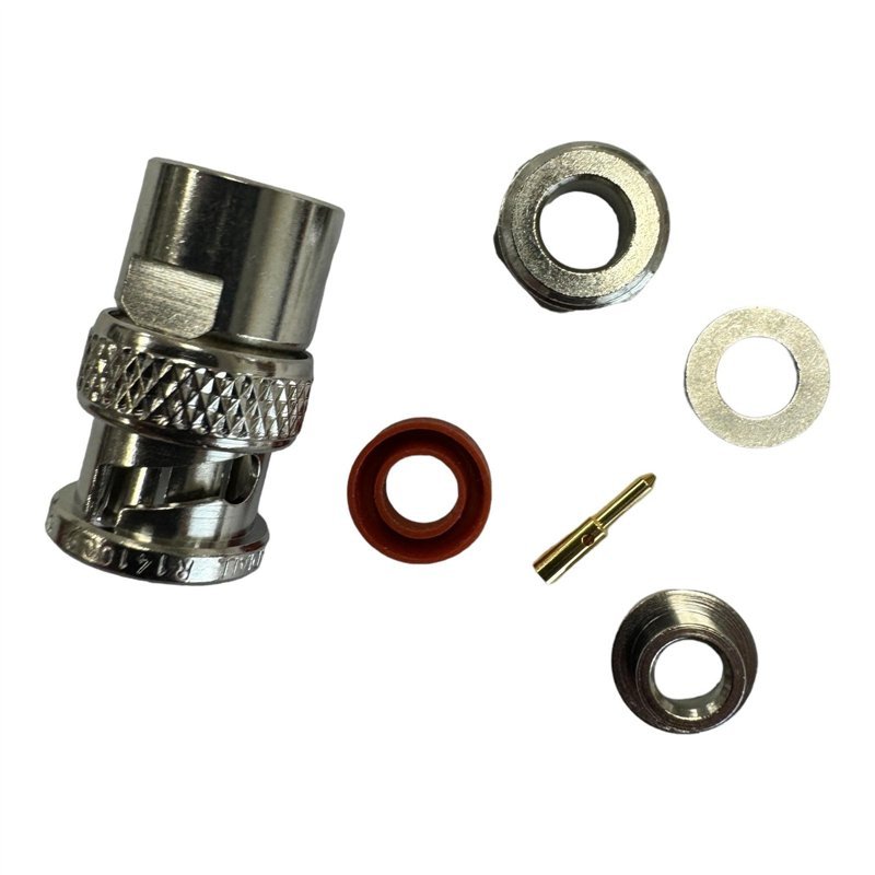 R141009000 UG88E/U Coaxial Connector BNC (m) Solder 50 Ohm for RG58 5935-14-257-4477