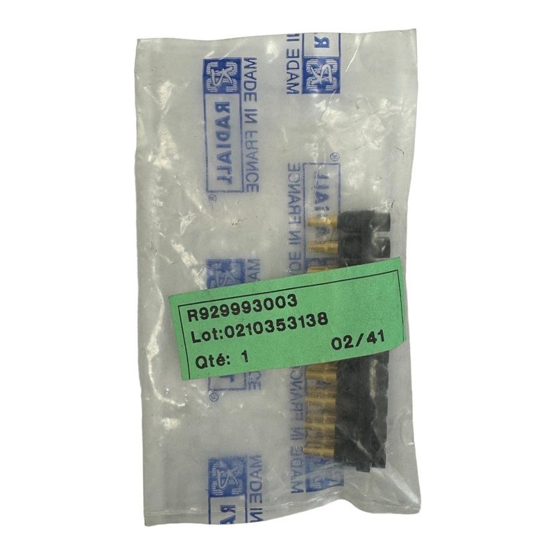 R929993003 Radiall 2mm Serie Connector 20 Way 6mm Solder Pot