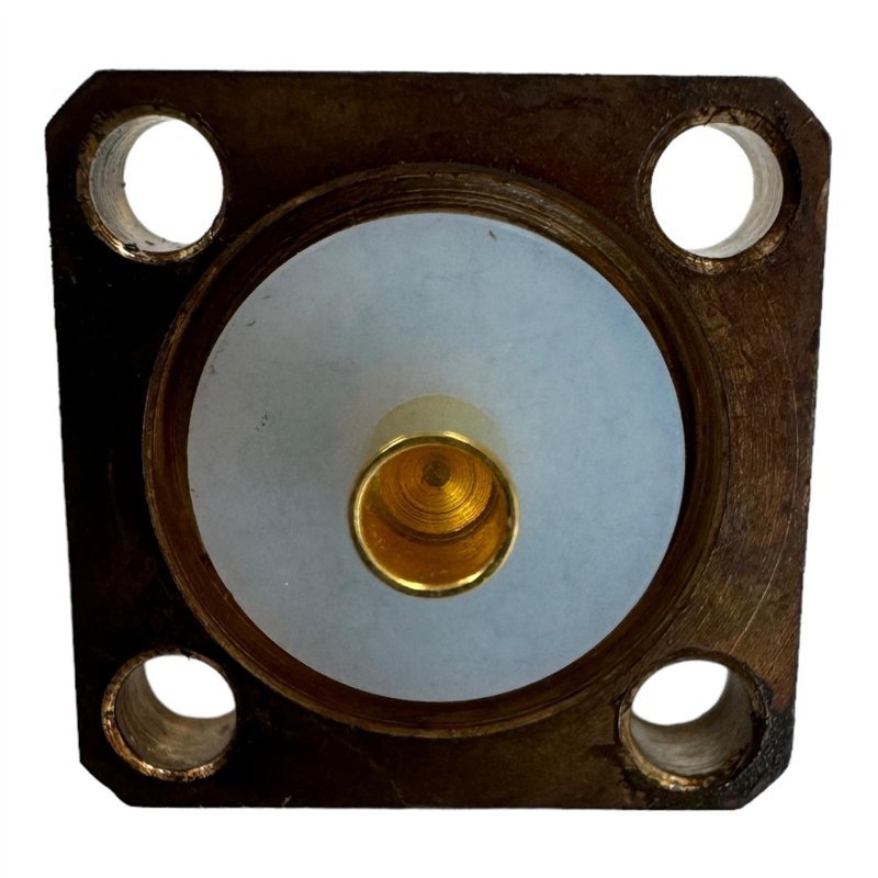 5801339-0633 Siemens Coaxial Connector Panel Mount 4 Hole SMA (f)  5935-12-185-6503