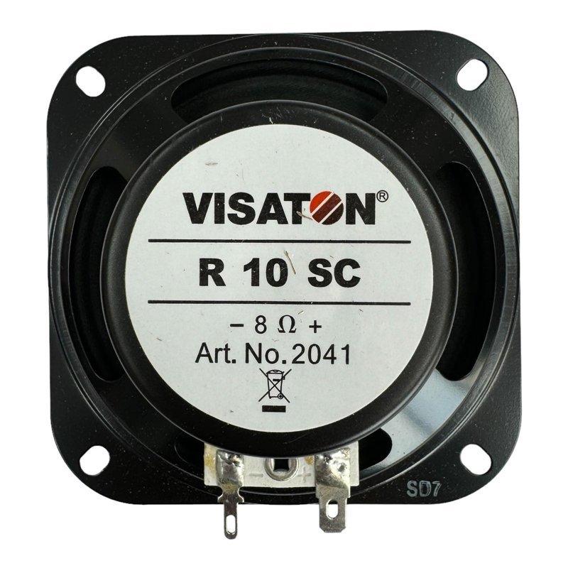 R10SC 2041-8 Visaton Speaker Full Range 8 Ohm 4" 20W Magnetically shielded