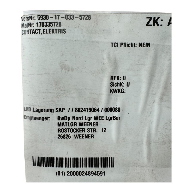 5930-17-033-5728 Electrical Contact Board