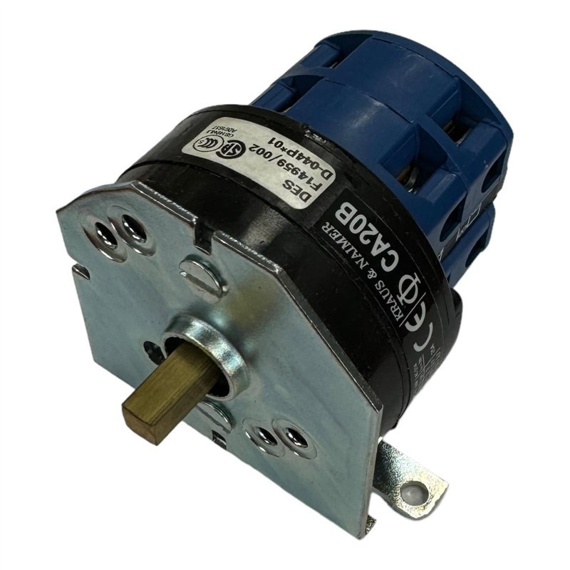 CA20B F14959/002 DES Kraus & Naimer Rotary Switch Screw 3LB3000-4ZA00 5930-12-179-9874